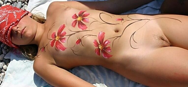 Hot Girls with Body Paint