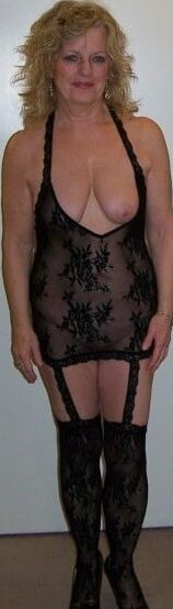 Black Lace One Piece Skirt