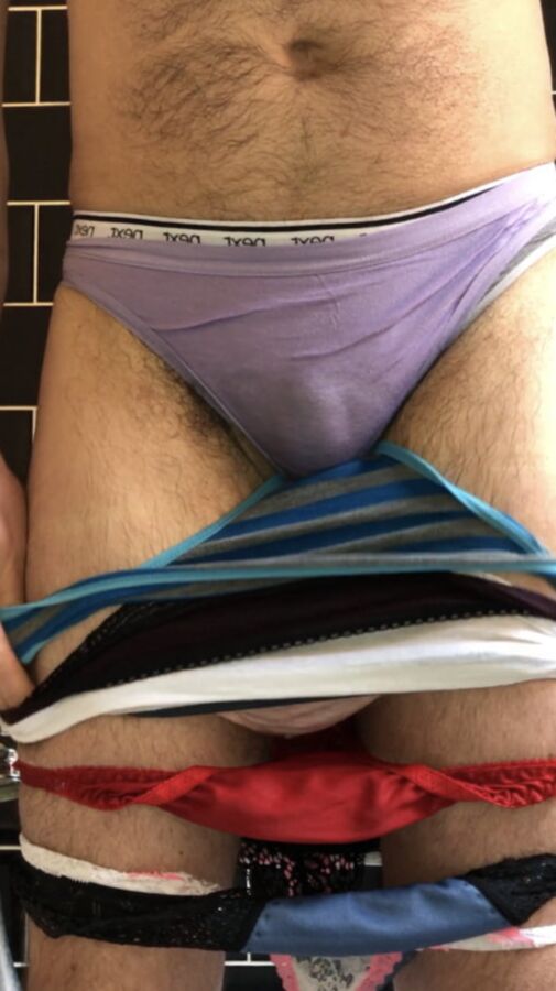 Covid Lockdown day ... how many panties can I piss in?