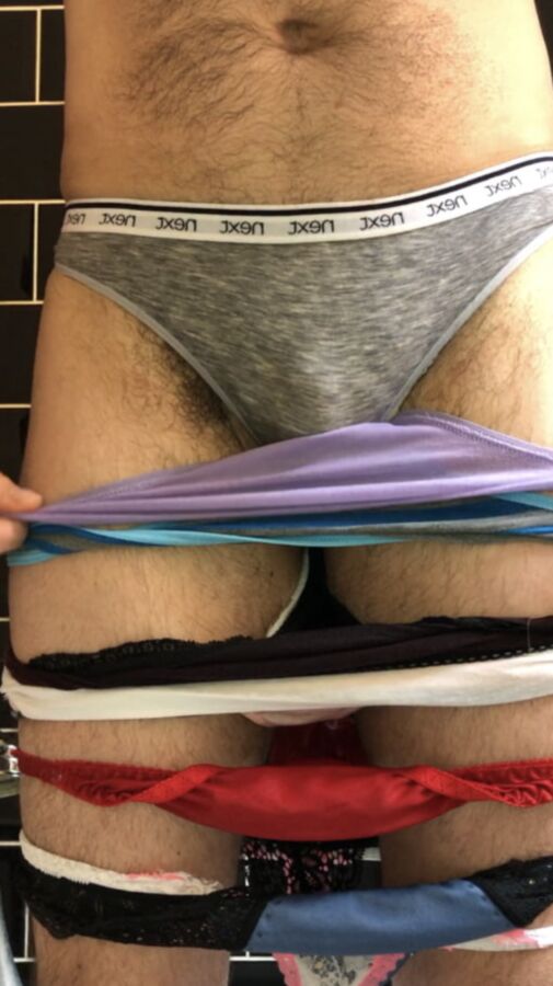 Covid Lockdown day ... how many panties can I piss in?