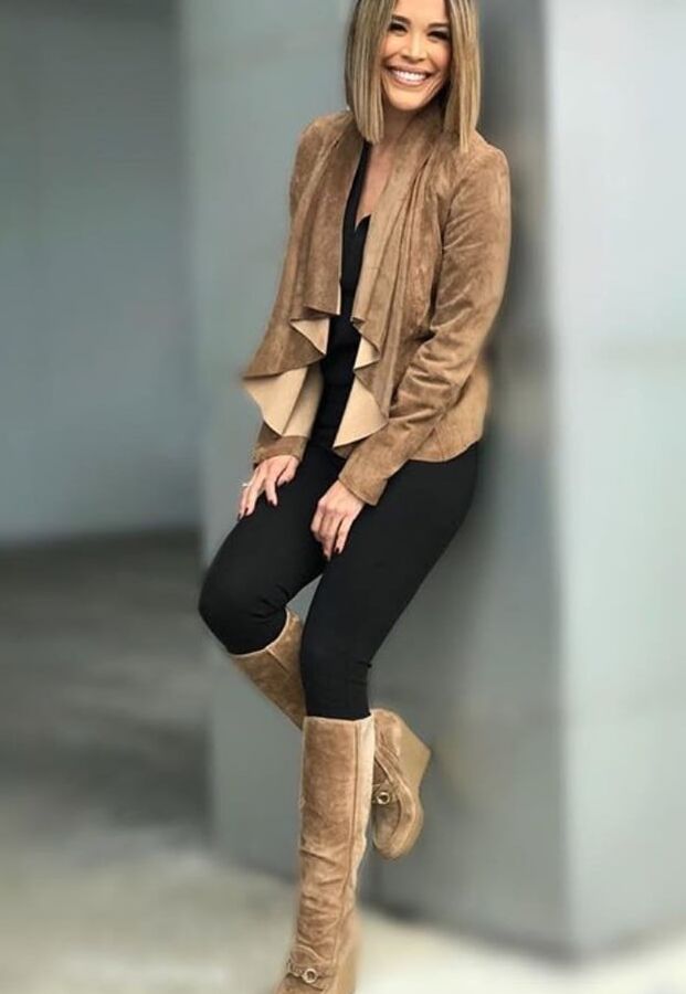 Female Celebrity Boots &amp; Leather - Karla Martinez
