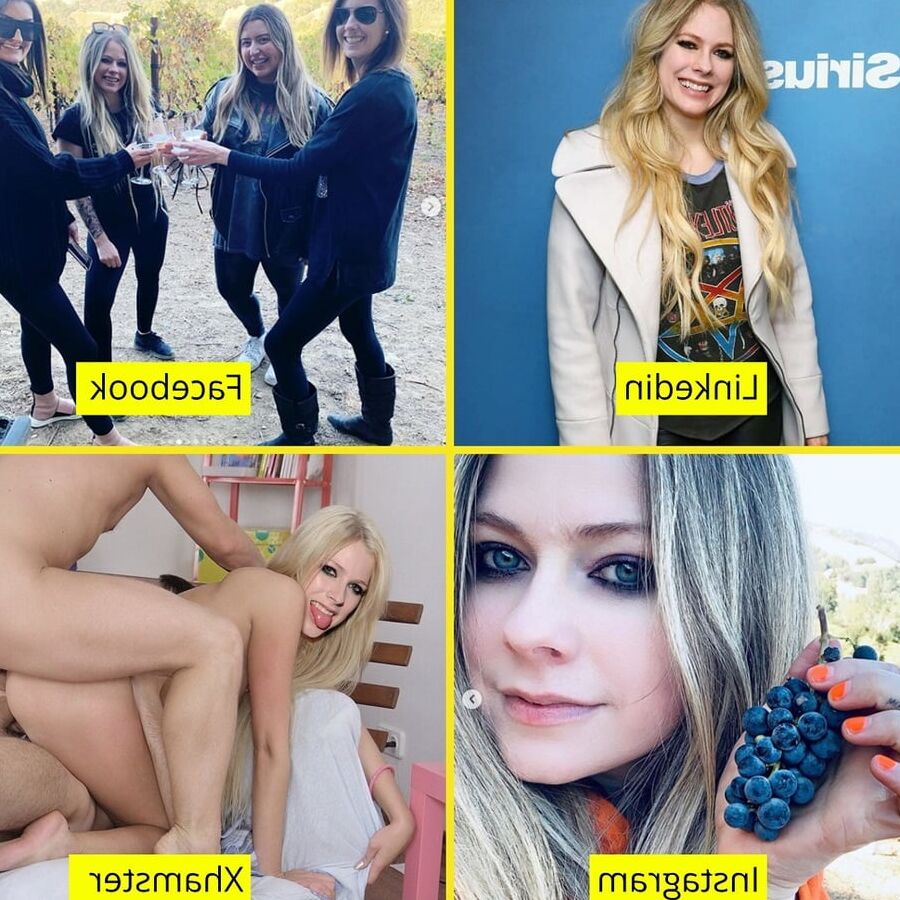 Celebrity gangbang captions (Avril)