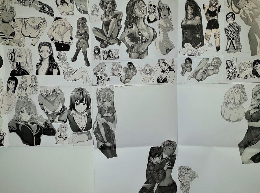 Ecchi Manga Collage