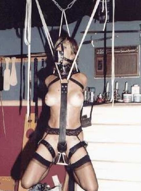 Vintage Girl in bondage