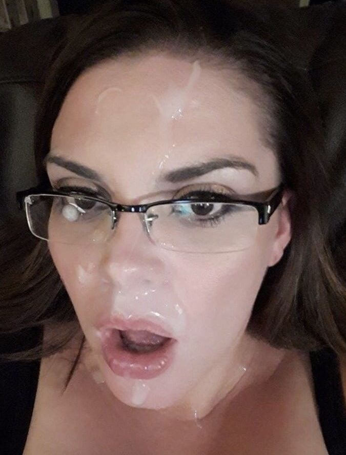Massive Tits on This Facial Body Writing Submissive