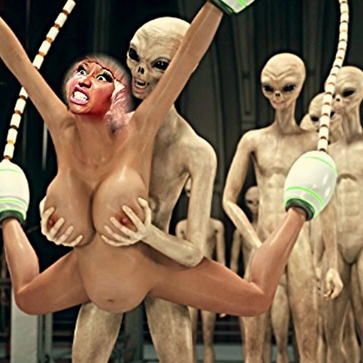 Nicki minaj fake alien