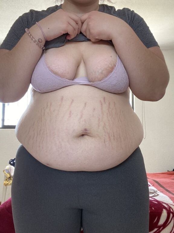 BBW Sexy Fat Girl Bellies