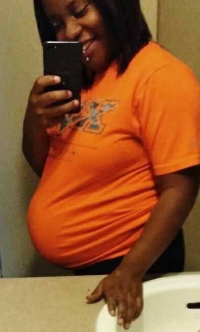 sexy ebony facebook pregnant monique
