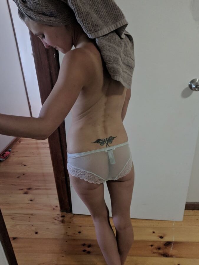 Anyone know this year old Aussie slut wife?