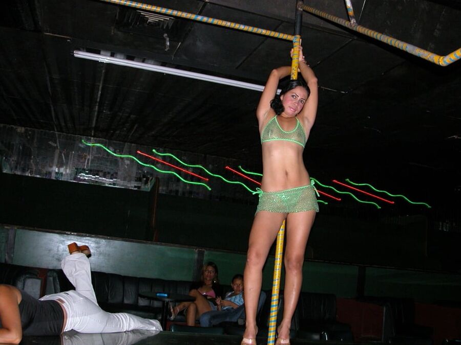 Lovely Little Mexican Slut Strip Club Dancer