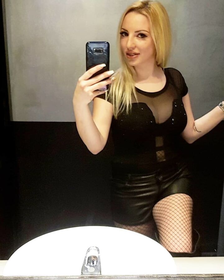 Serbian slut blonde mom big natural tits Marija Griner