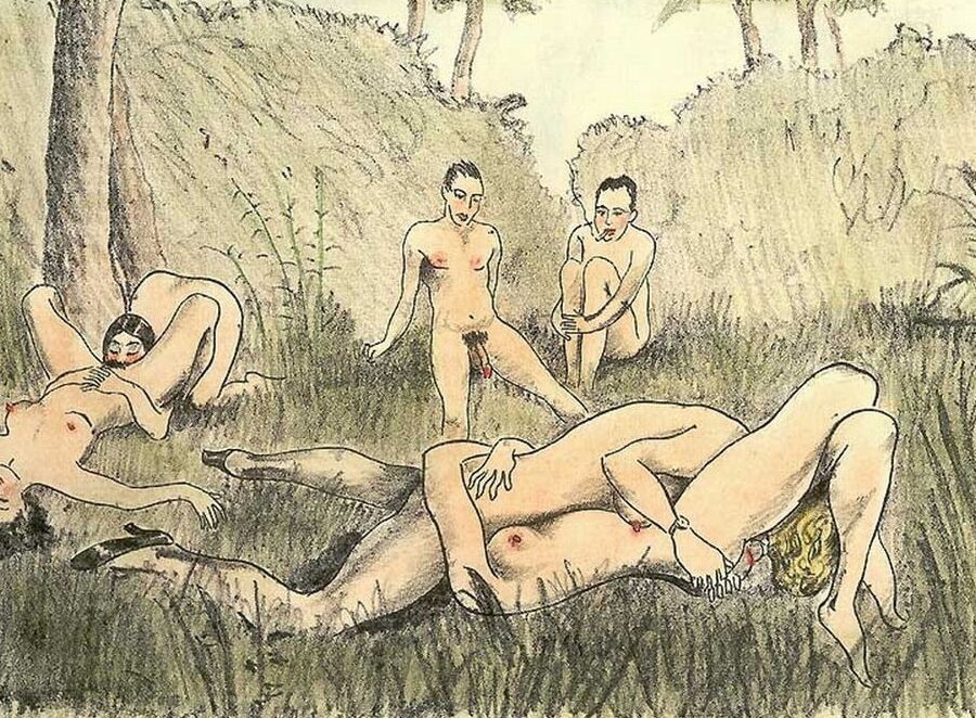 The Nude in orgie orgie History