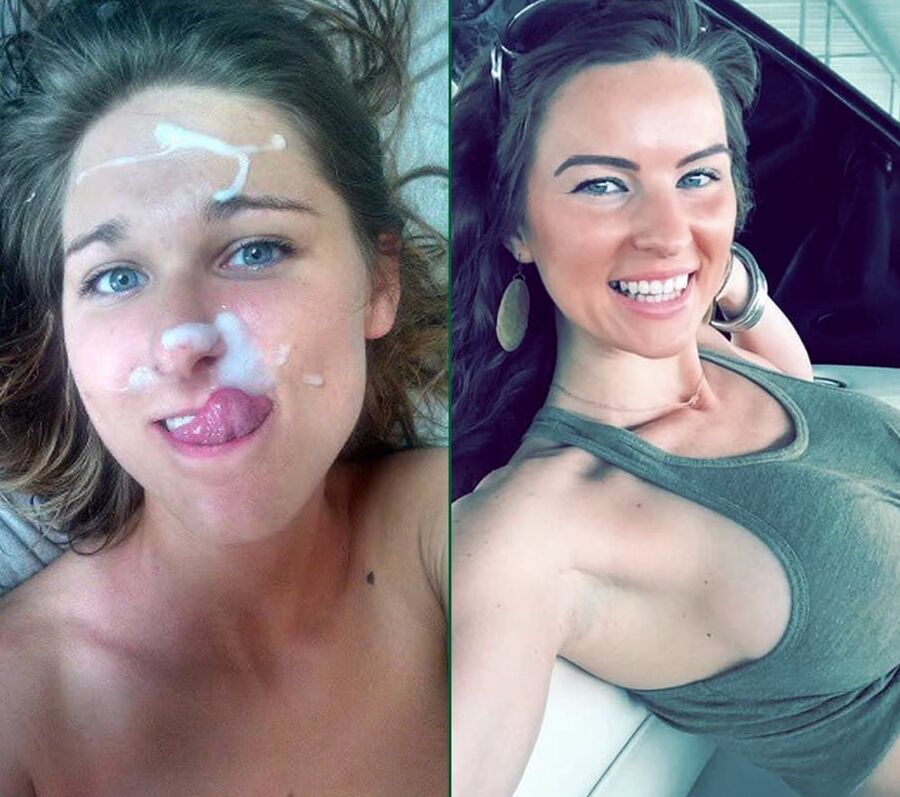 Facial Friday Before and after edition