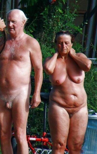 old couples posing