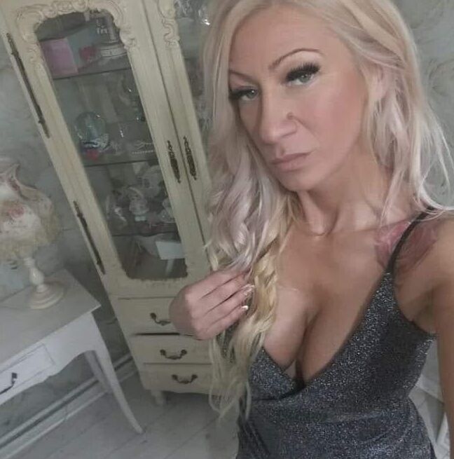 Serbian hot whore blonde milf big natural tits Ana Ciric
