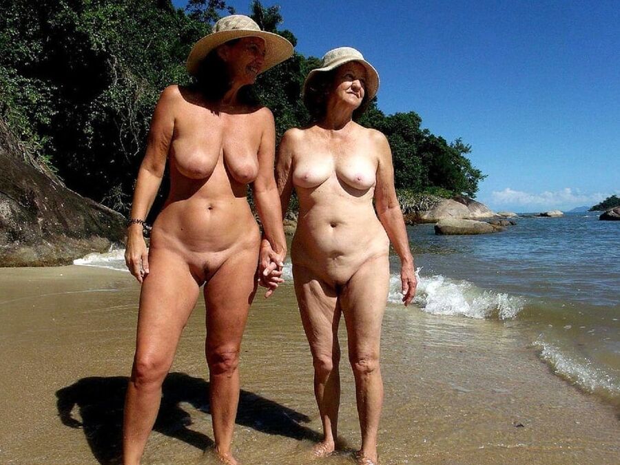 Grannies out in the sun