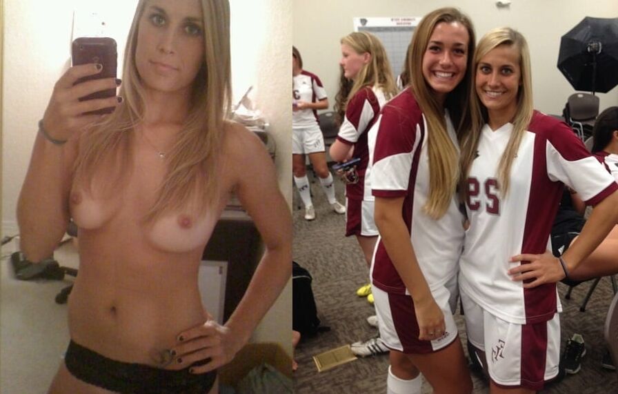 Before and After - Girls with Small and Perky Tits