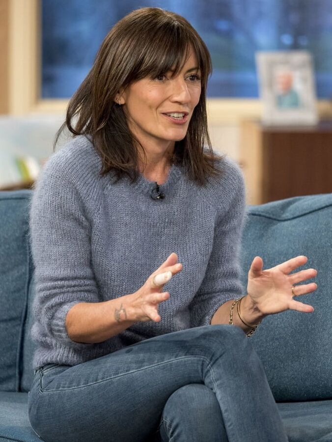 Davina McCall pulling lots of cute faces