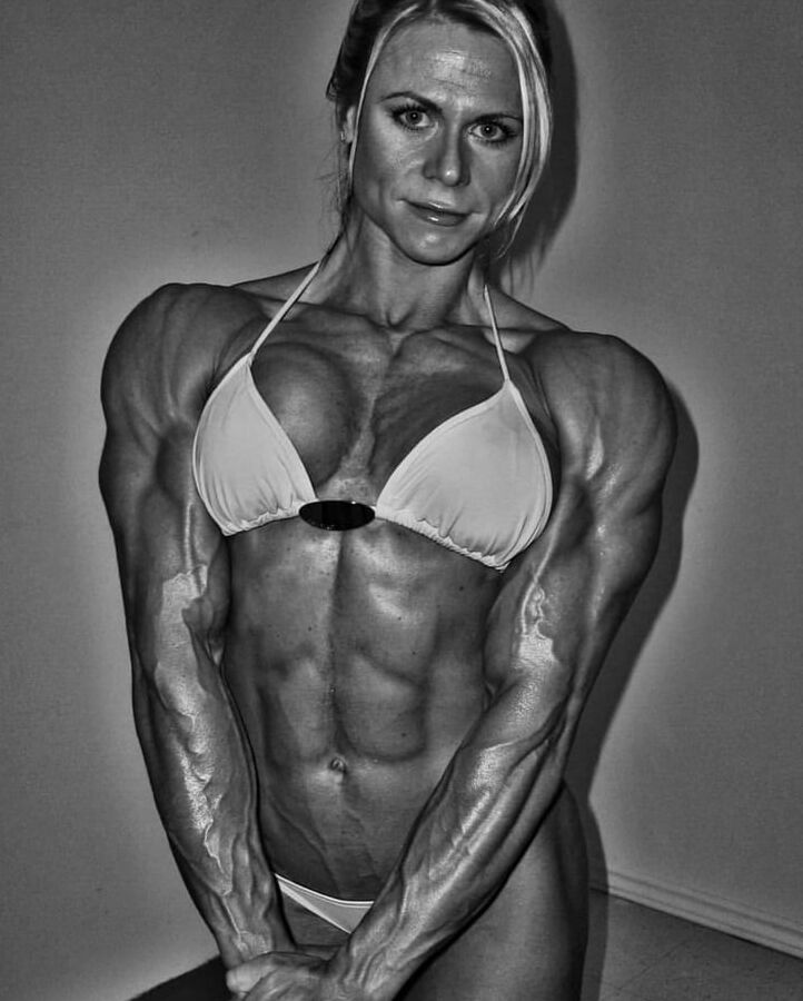 Christine Roth! Blonde Muscled &amp; Gorgeous!