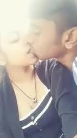 Desi kissing