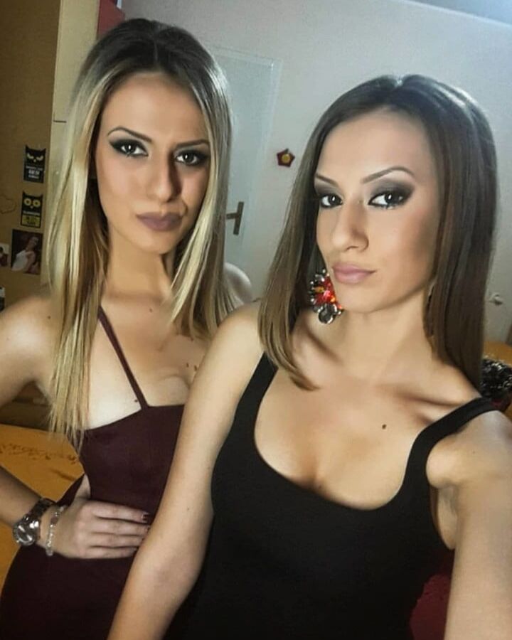 Serbian blonde whore girl big natural tits Jelena Stankovic