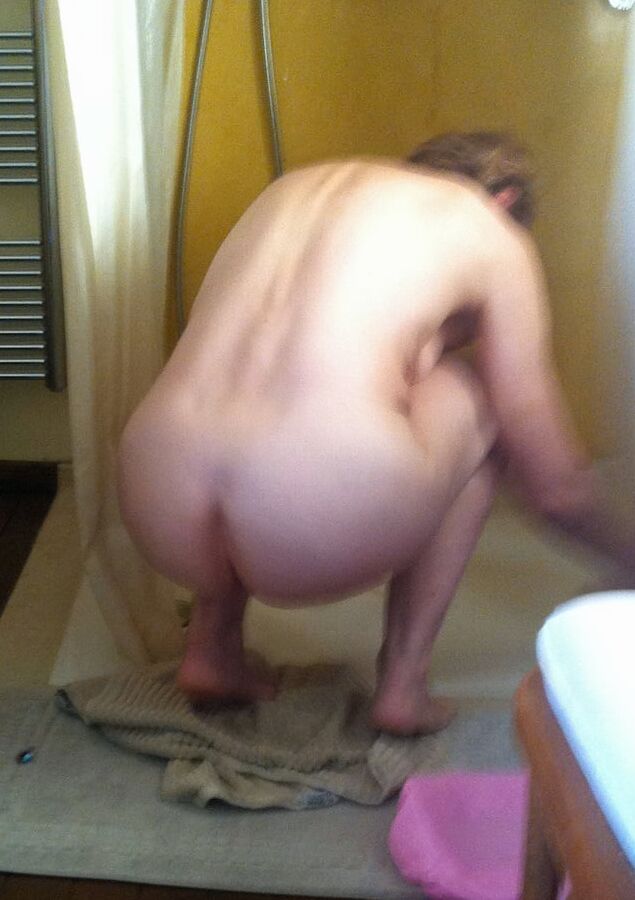 Cleaning the shower