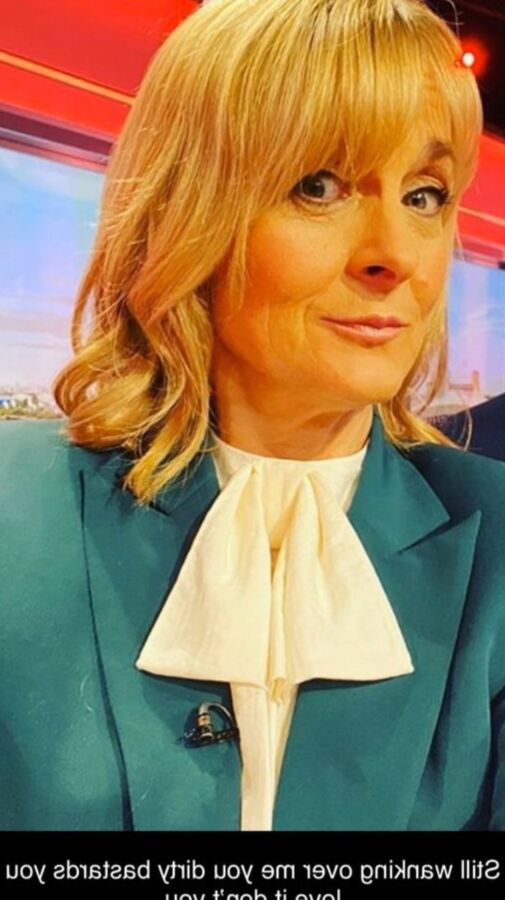 Louise Minchin Wants That Big Nut Over Her Glasses
