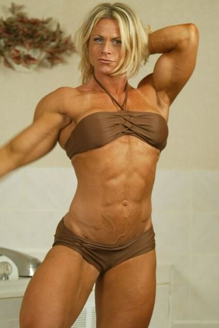 Christine Roth! Blonde Muscled &amp; Gorgeous!