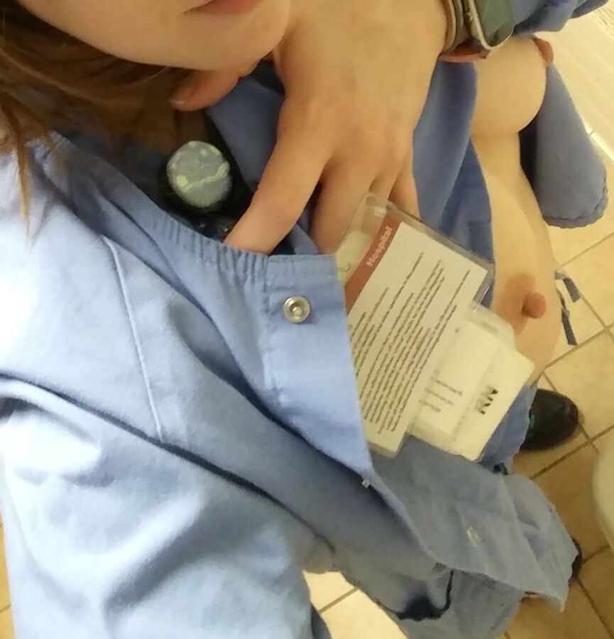Naughty Nurse at Work