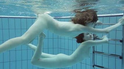 Naked in Swimming Pool