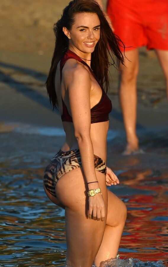 Jennifer Metcalfe in bikini bottoms