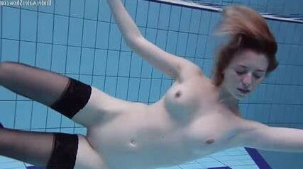 Naked in Swimming Pool