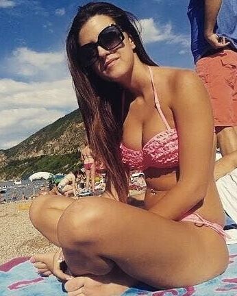 Serbian hot whore girl big natural tits Maja Miscevic