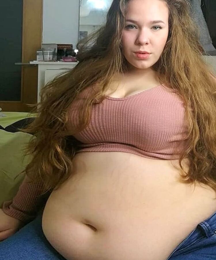 BBW Soft Fat Belly Girls