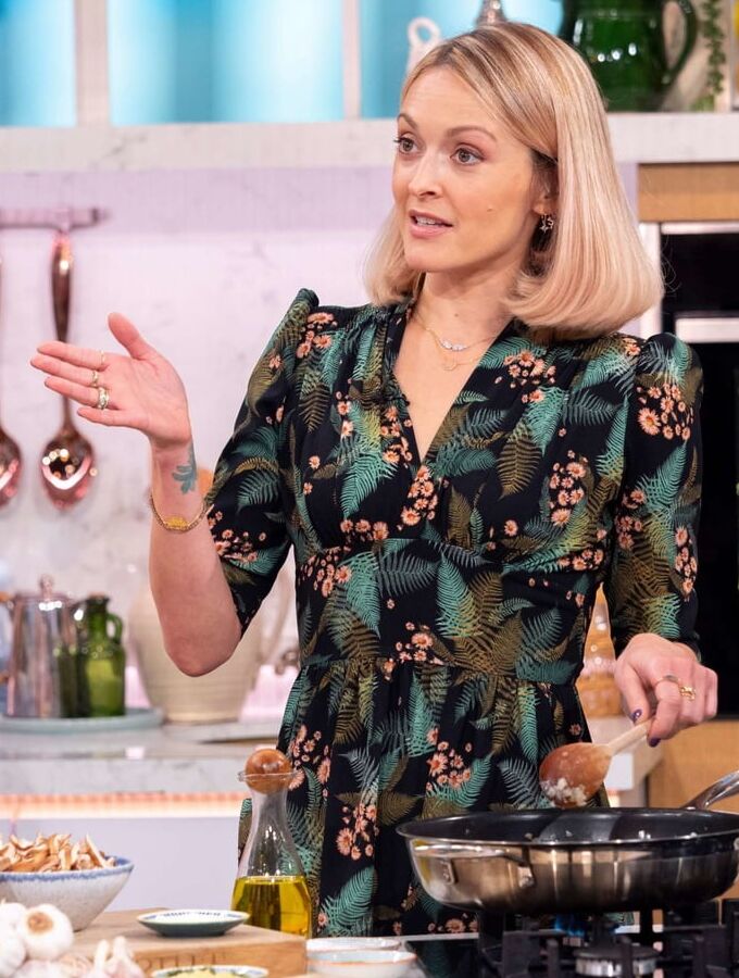 Fearne Cotton pulling lots of cute faces