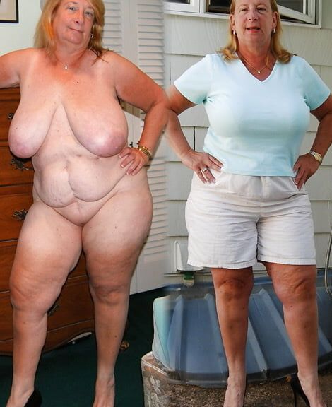 The Wow effect of a mature bbw with top class looks