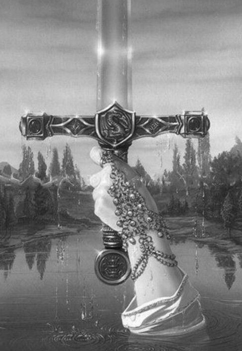 Excalibur is my crucifix