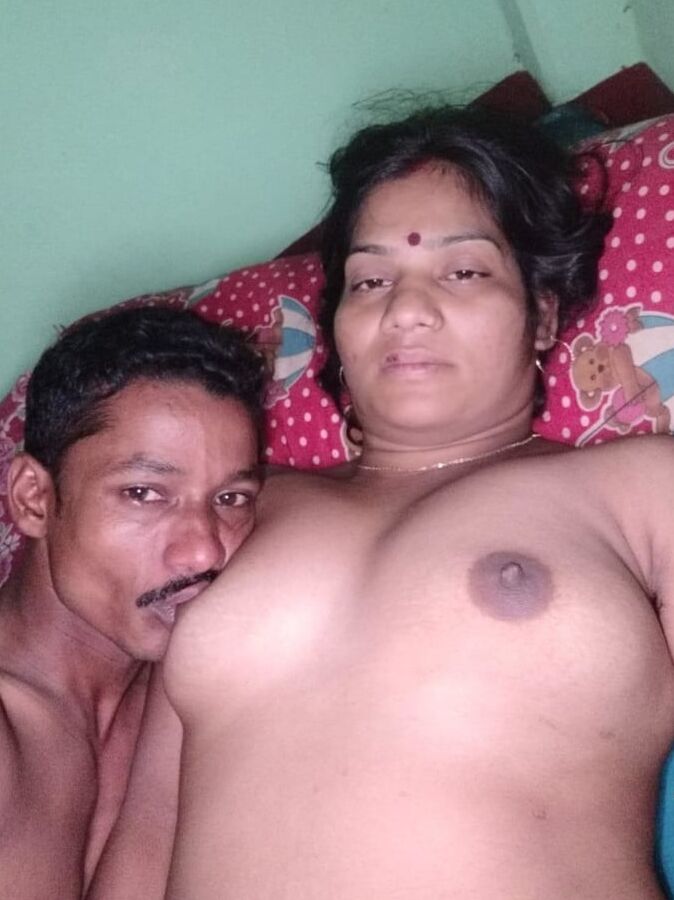 Indian village couple exposed