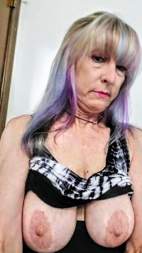 Granny showing off her perfect body !