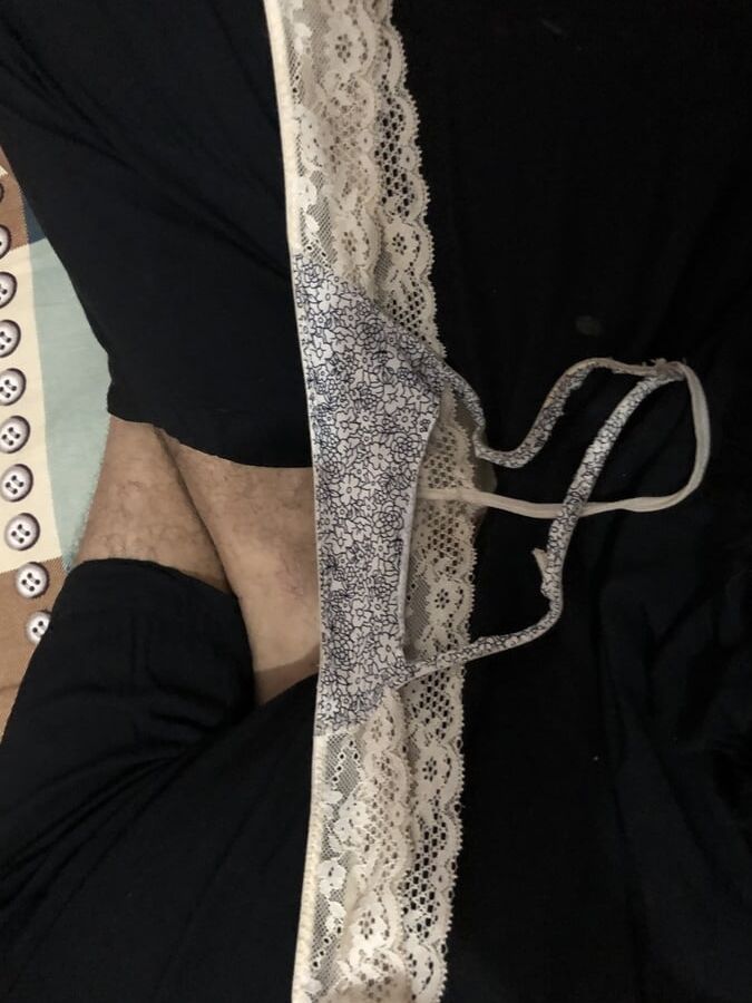 Used bra and panty