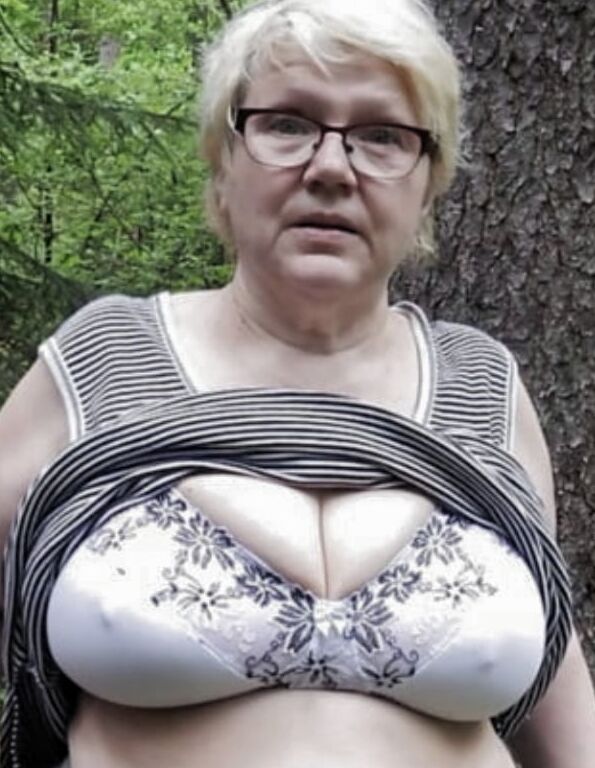 granny has Big Natural Boobs!
