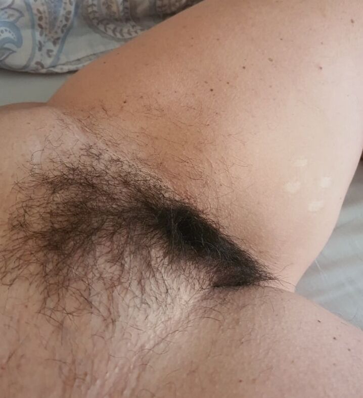 Slut with big tits an hairy pussy exposed