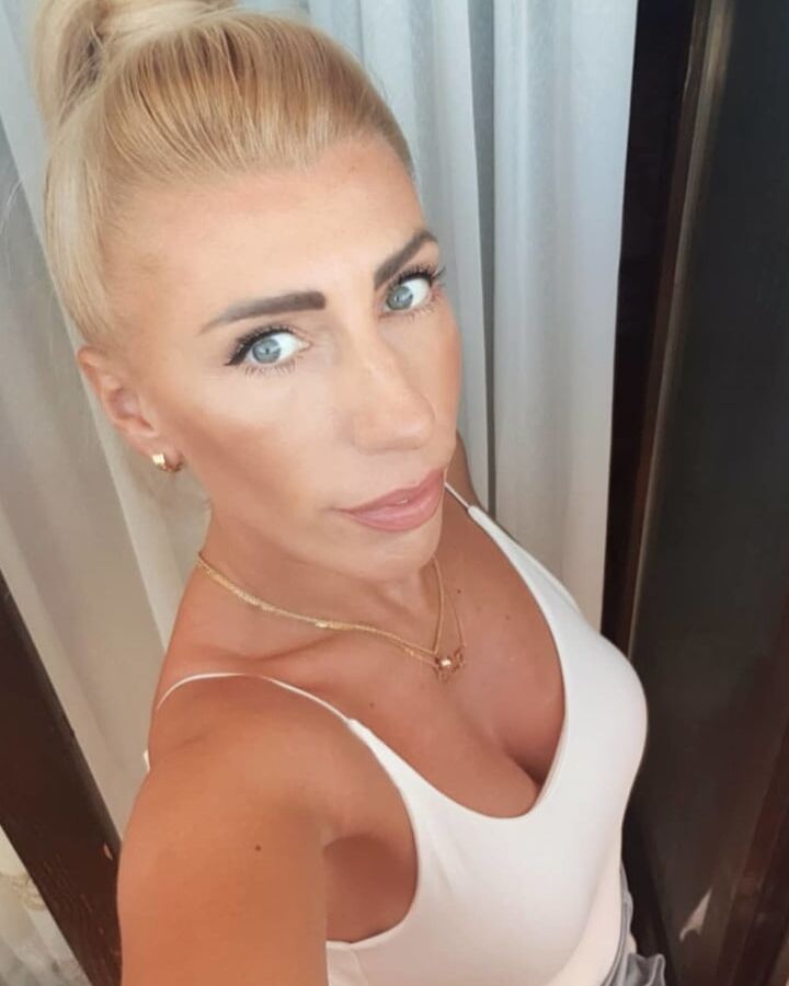 Serbian skinny blonde whore girl Aleksandra Saska Nikolic