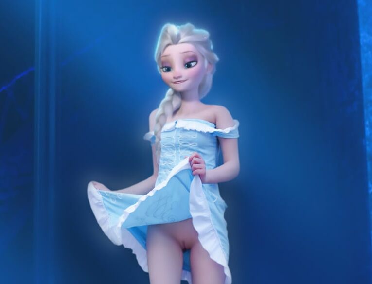 frozen Girl Nude