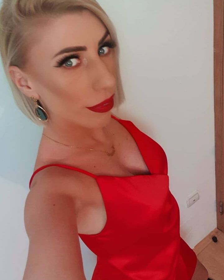 Serbian skinny blonde whore girl Aleksandra Saska Nikolic