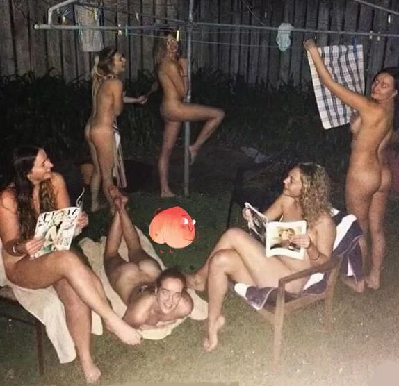 Group of Nude Girls