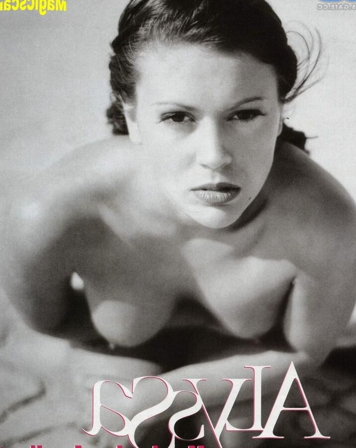 Alyssa Milano erotic Italian goddess.