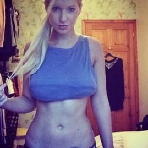 Blonde exposed fully slut model perfect body mass favs