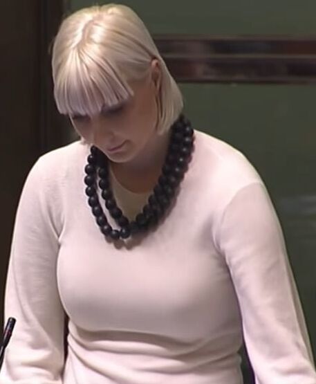 Finnish hot politician Laura Huhtasaari