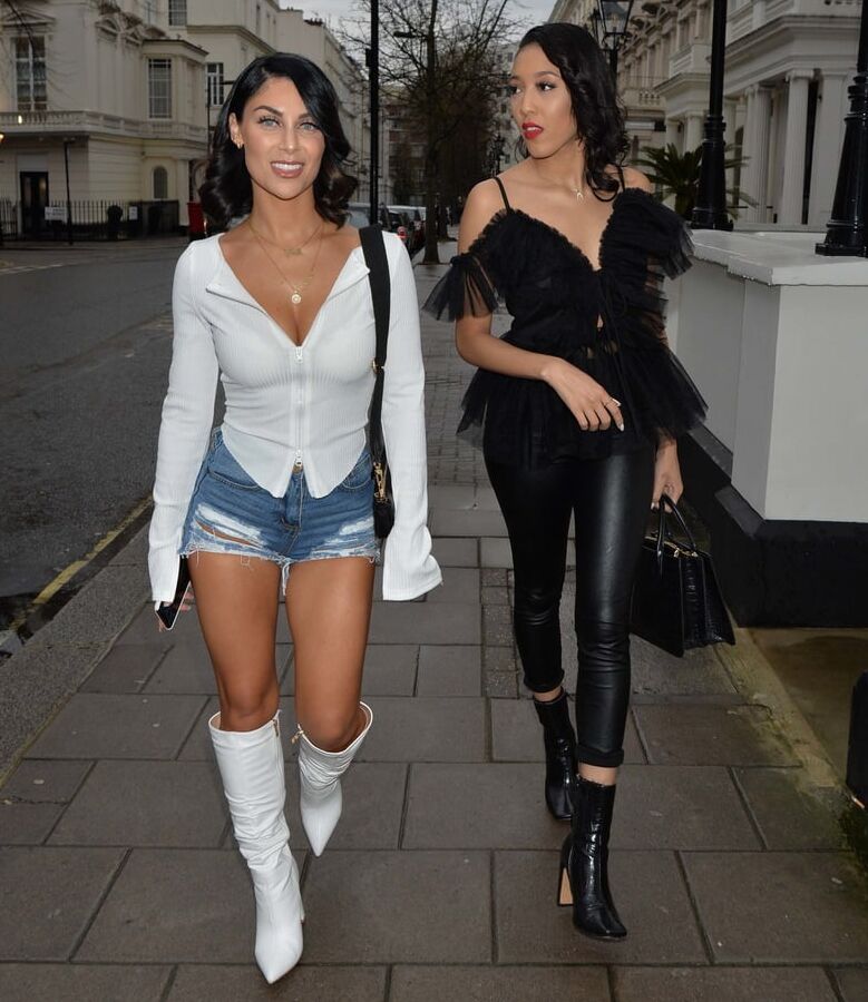 Female Celebrity Boots &amp; Leather - Carly Jane Beech